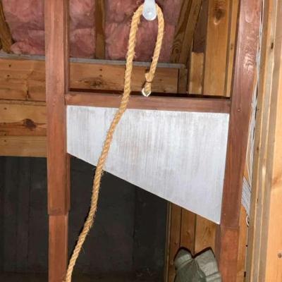 Handmade Wooden Guillotine Prop and Large Collection of Halloween Decorations 