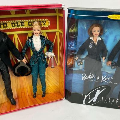 Grand Ole Opry Barbie and Ken and X-Files Scully and Mulder