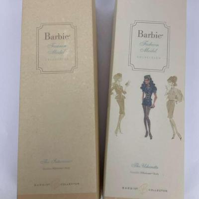 Barbie Fashion Model Collection - The Usherette Barbie & The Interviewer Barbie with Silkstone Body