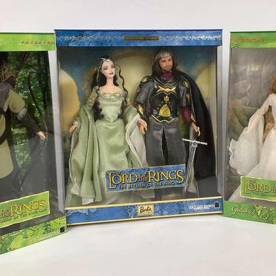 Barbie and Ken as Lord of the Rings Collection