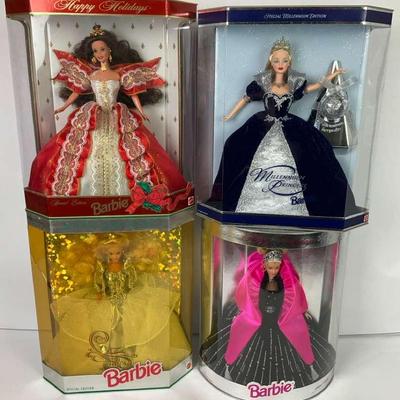 Barbie Dolls with Special Edition Packaging