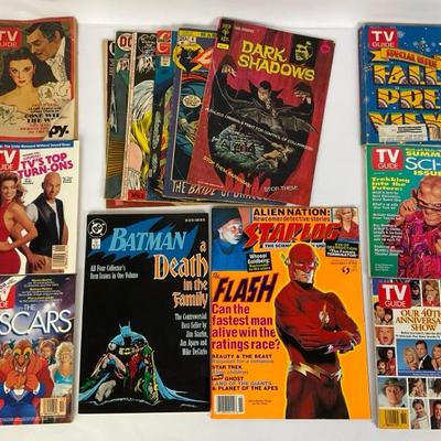 Sci-Fi & Fantasy Paperback and Comic Lot