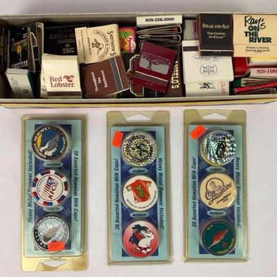 Vintage Matchbook Collection - Iconic Advertising and Collectibles