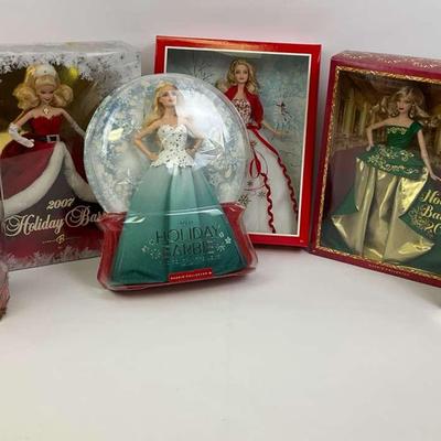 Holiday Barbie Dolls Collection