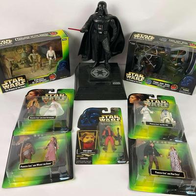 Star Wars Action Figures & Darth Vader Collectibles Lot