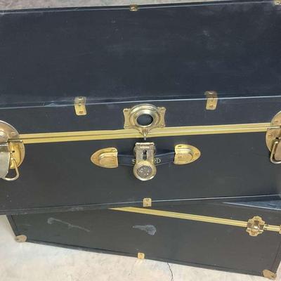 Vintage Seward Trunk with Brass Hardware
