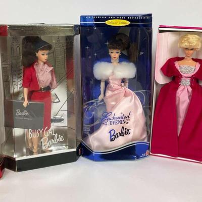 Barbie Collector Evening Elegance & Signature Style Lot