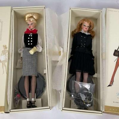 Barbie Fashion Model Collection - Pretty Pleats & The Teacher Barbie with Silkstone Body