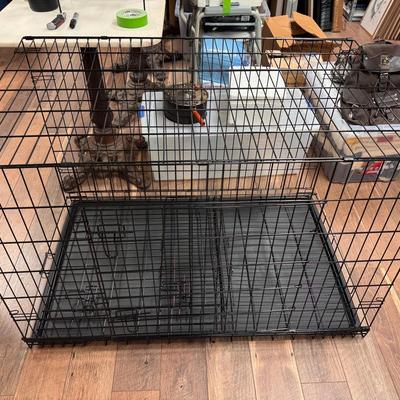 Lot 216: XL Open Air Dog Crate 