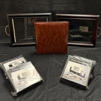 Lot 409: Picture Frames And Photo Album