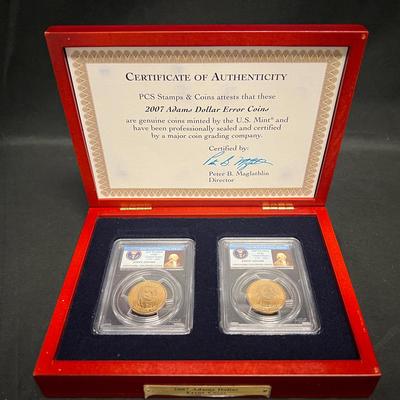 Golden Dollars - Adam’s Error Coins And Uncirculated Golden Dollars