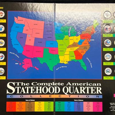 Lot Of Colorful State Commemorative Quarters