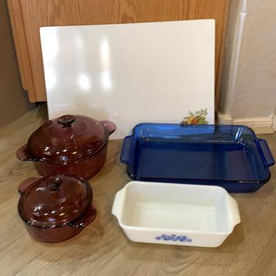Fire king And Other Baking Dishes
