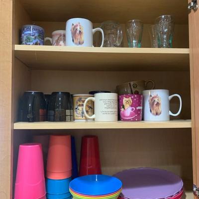 Cups, Glasses, Mugs, And Misc Kitchen Items