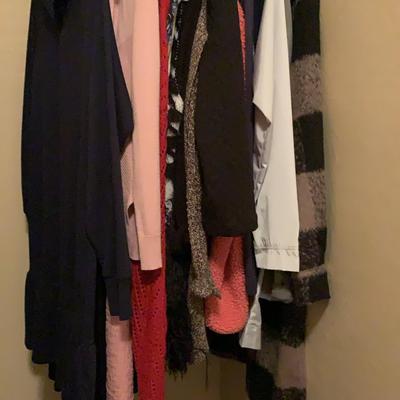 Women’s Coats, Sweaters, And Dresses Size Small 