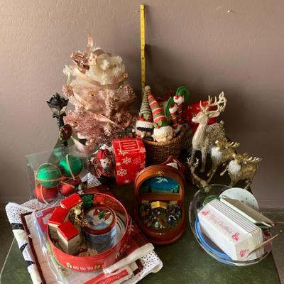 Christmas Trees And Wreath