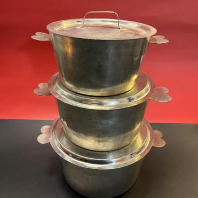 Aluminum cookware from France, vintage