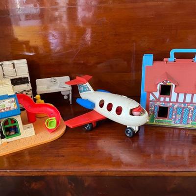 Vintage Playskool and Fisher Price toys