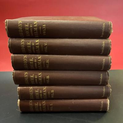 1877 edition of Gibbon's Rise and Fall of the Roman Empire