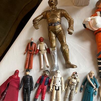 Vintage 1980s Star Wars action figures, Kenner