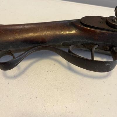 Antique Kentucky long rifle