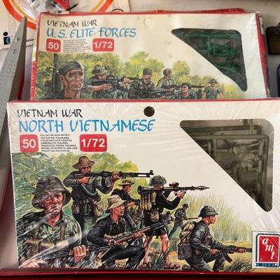Lots of vintage toys, new in box