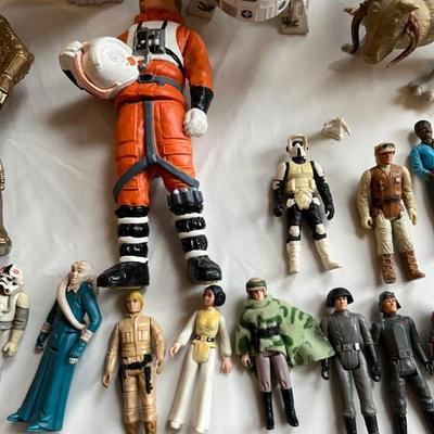 Vintage 1980s Star Wars action figures, Kenner