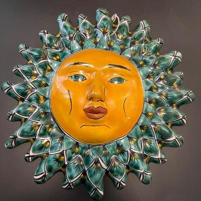Costa Rican masks and ceramic wall hangings