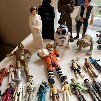 Vintage 1980s Star Wars action figures, Kenner