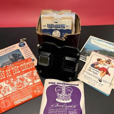 vintage View Master with reels