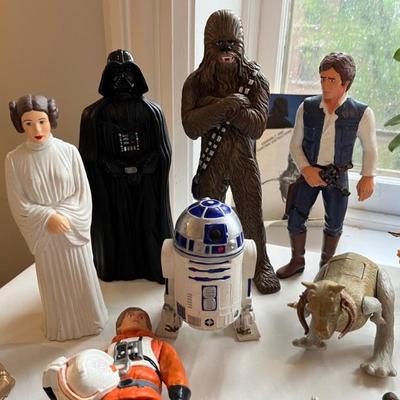 Vintage 1980s Star Wars action figures, Kenner