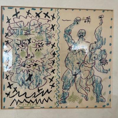 Sale Photo Thumbnail #24: Pablo Picasso, Dessins d’Un Demi-Siecle, 1956, signed in plate, lithograph