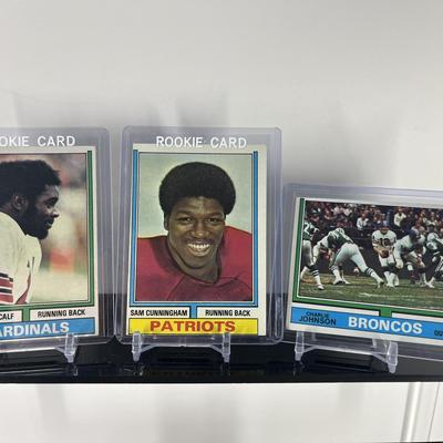 1974 Topps Football Card Collection