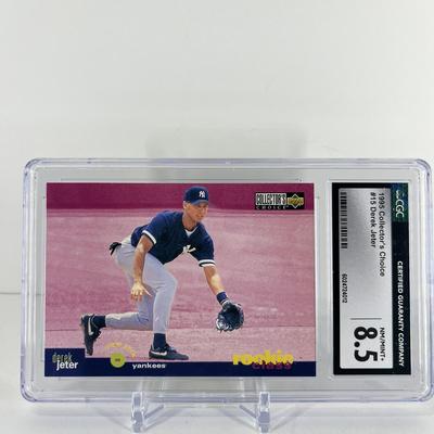 1995 Collector’s Choice Derek Jeter – CGC 8.5
