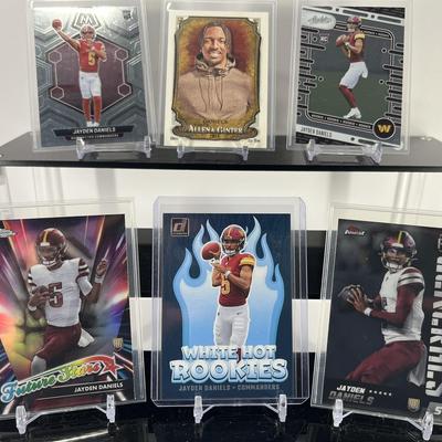 Jayden Daniels Football Card Collection