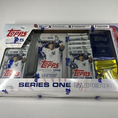 Factory Sealed 2025 Topps Superbox