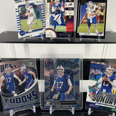 Josh Allen Football Card Collection