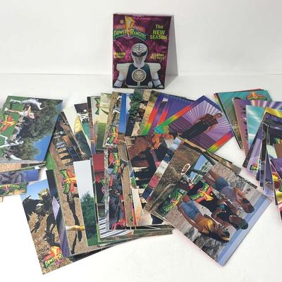 Complete Set of Mighty Morphin Power Rangers Trading Cards