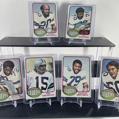 1976 Topps Football Card Collection – Dallas Cowboys