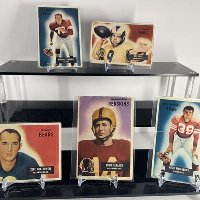 1955 Bowman Football Card Collection