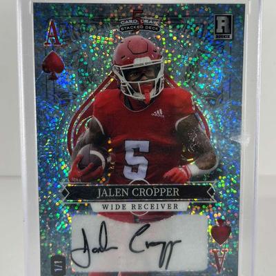 1/1 - 2023 Wild Card Jalen Cropper Ace of Spades Autograph 