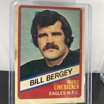 1976 Topps Wonder Bread Football Card – Bill Bergey