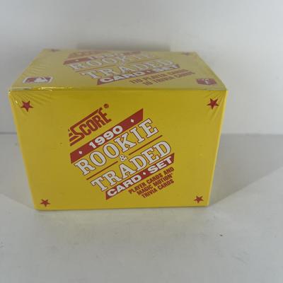 Factory Sealed 1990 Score Rookie & Traded Card Set
