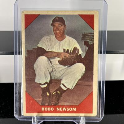 1960 Fleer Bobo Newsom – Vintage Tribute to a Tenacious Pitcher