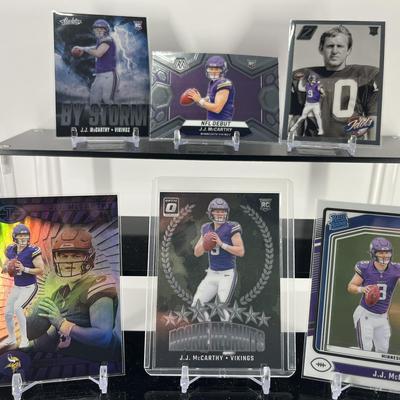 J.J. McCarthy Football Card Collection