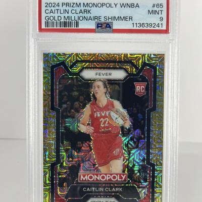 2024 Millionaire Shimmer Caitlin Clark Card – #240/500