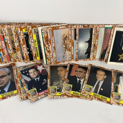 1991 Topps Desert Storm Card Collection