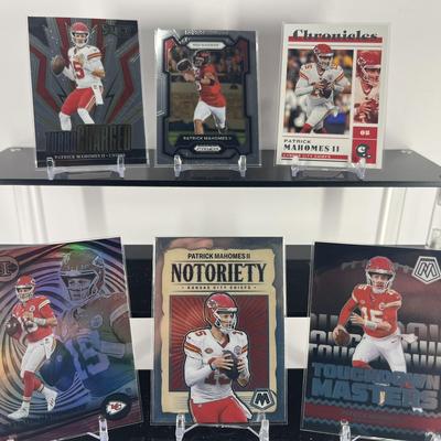 Patrick Mahomes Football Card Collection
