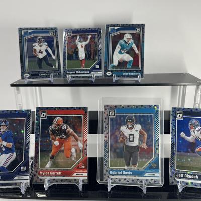 2024 Optic Football Silver Star Card Collection