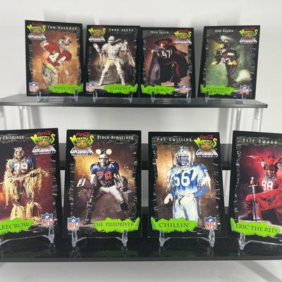 1994 Coca-Cola Monsters of the Gridiron Card Collection – NFL Meets Fantasy